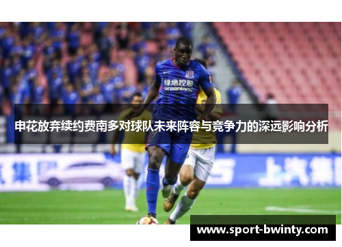 申花放弃续约费南多对球队未来阵容与竞争力的深远影响分析